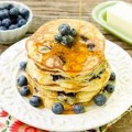 Pancakes W/ Blueberries